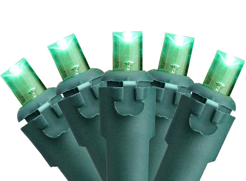 5mm LED Mini Light Strings — Green