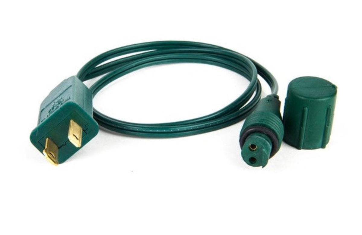 Coaxial Power Adapter Cord — Green