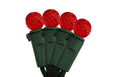 G12 Faceted LED Mini Light Strings — Red