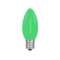 C9 Filament LED Bulbs — Green