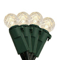 G12 Faceted LED Mini Light Strings — Warm White